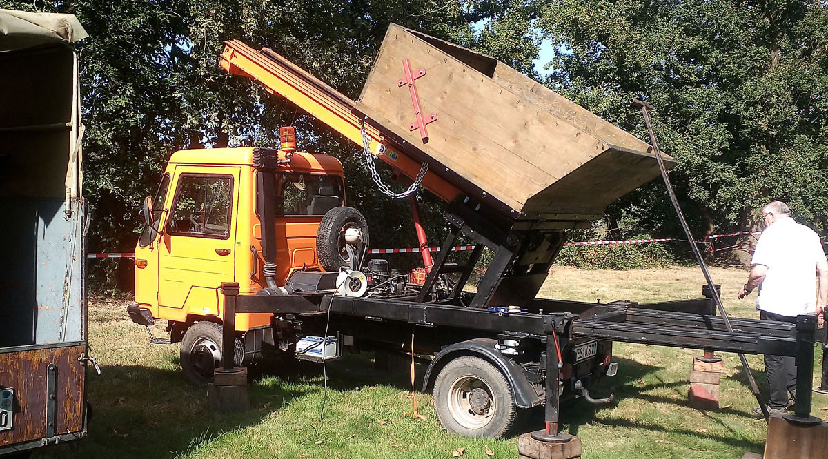 Unser mobiler Schießstand