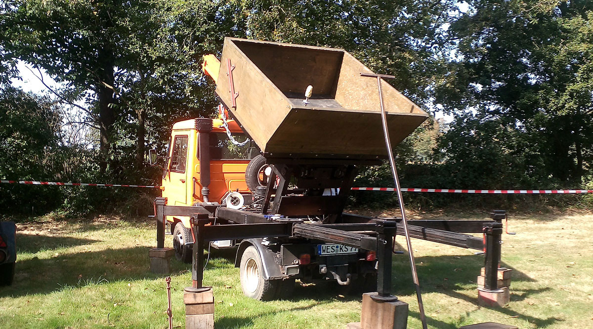 Unser mobiler Schießstand